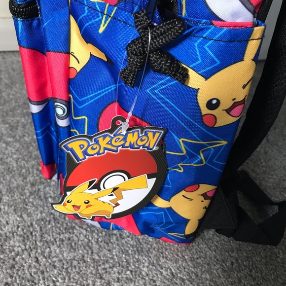 Pokémon Pikachu Pokeball print boys school backpack. - Picture 9 of 9